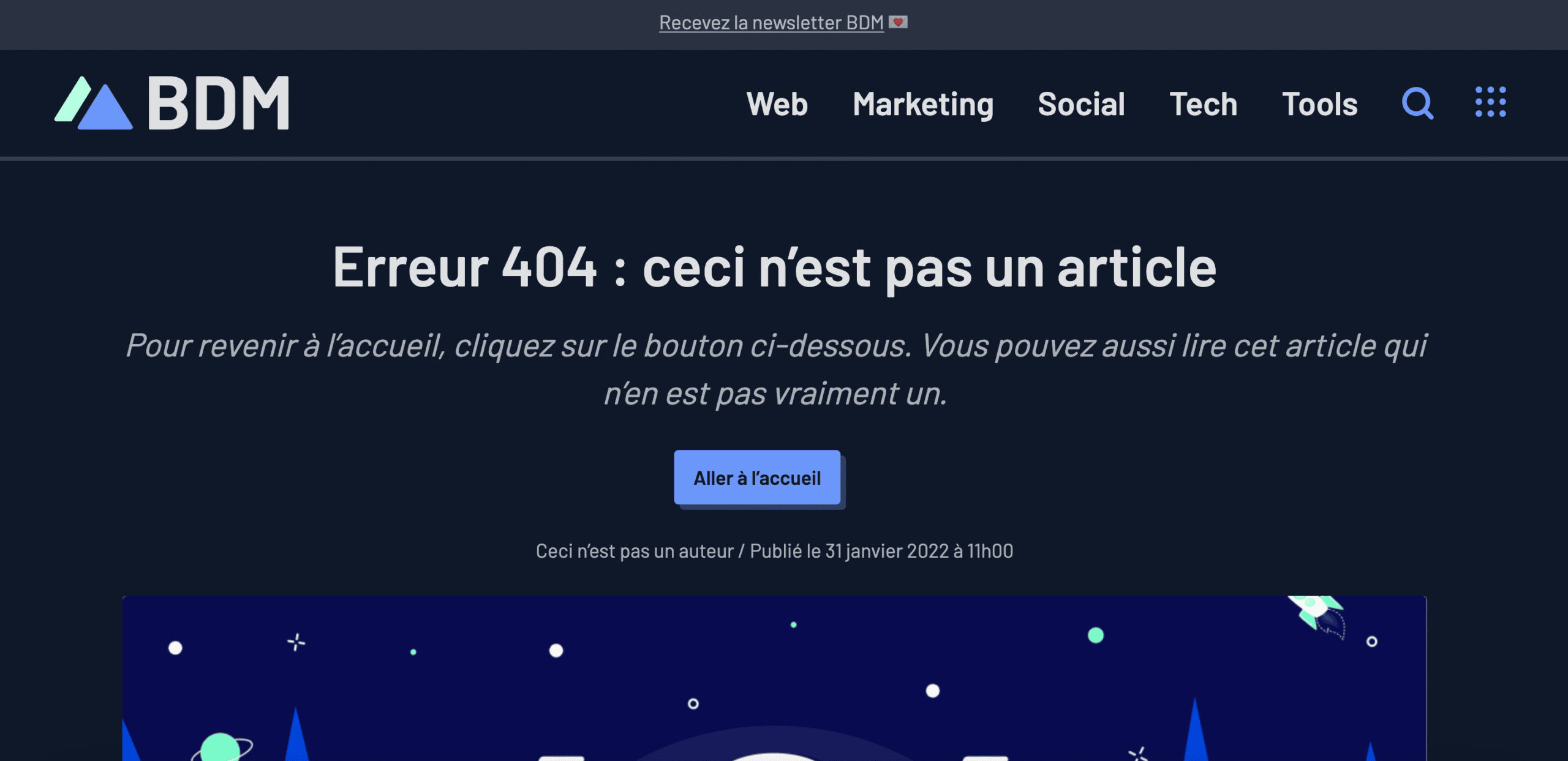 Page d'erreur 404 Le blog du modérateur