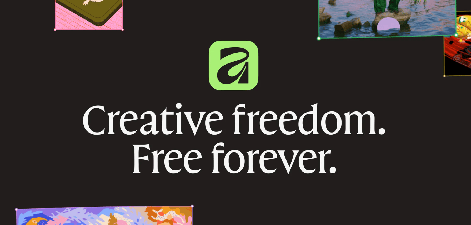 Capture nouvelle identité Affinity - rebranding