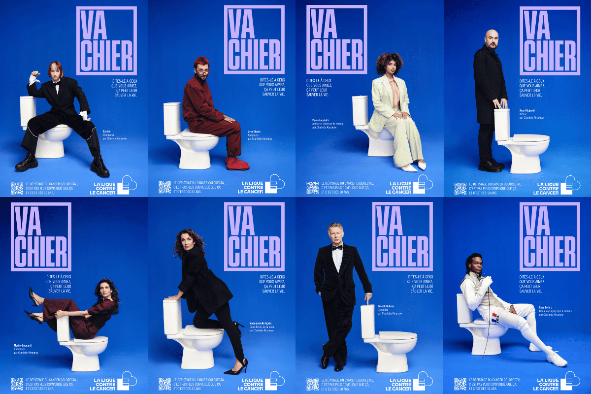Campagne de sensibilisation de la Ligue contre le cancer, signée BBDO Paris.
